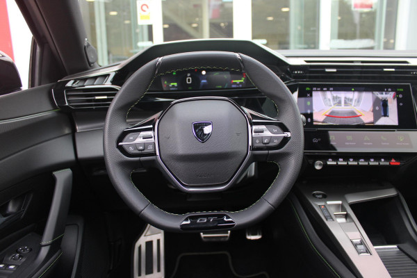 Peugeot 308 1.2 Hybrid 145PK AUTOMAAT GT PACK | PANORAMA SCHUIF/KANTEL DAK | AFNEEMBARE TREKHAAK | SENSATION PACK: FOCAL HIFI SYSTEM MET 10 SPEAKERS/DRAADLOZE TELEFOONLADER | 360 VISION & DRIVE ASSIST PLUS PACK: ACHTERUITRIJCAMERA 360° VISEOPARK (4-CAMERA'S)/PARKEERHULP VOOR + ACHTER/ANTIDIEFSTAL ALARM/3-D INSTRUMENTENPANEEL/CLEAN CABIN | ALCANTARA EXECUTIVE PACK: BEKLEDING ALCANTARA/KUNSTLEDER INCL. ELEKTRISCH VERSTELBARE AGR STOEL MET GEHEUGENFUNCTIE/VERWARMBARE VOORSTOELEN/MASSAGE FUNCTIE OP BEIDE VOORSTOELEN |  18" LICHTMETALEN VELGEN | NAVIGATIE | LED MATRIX KOPLAMPEN | KEYLE