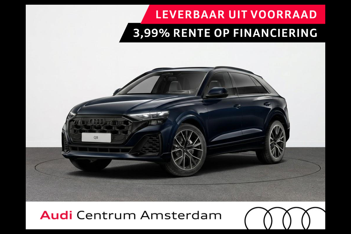 Audi Q8 Pro Line S Plus 55 TFSI e 394 pk | Bang & Olufsen Premium 3D | Digitale oled-achterlichten | Elektrisch sluithulp portieren | Optiekpakket zwart plus |