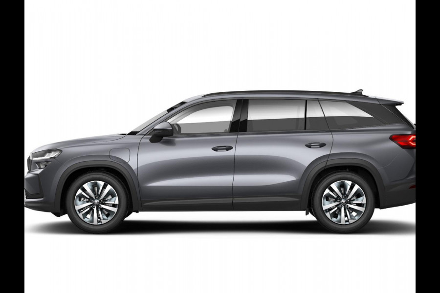 Škoda Kodiaq 1.5 TSI PHEV Edition 204 pk 6 versn. DSG | Sunset | Trekhaak |  18" lichtmetalen velgen Soira aero, zilver