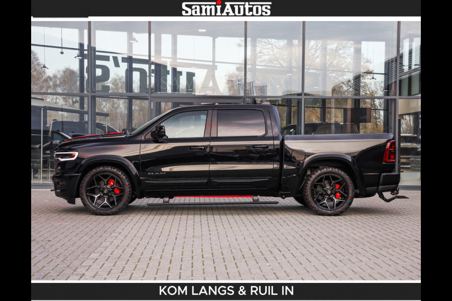 Dodge Ram LIMITED 2026 5.7 V8 HEMI | MAXIMAAL UITGERUST | DUBBELE CABINE | 5 PERSOONS | DC | Allernieuwste Limited uitvoering – volledig uitgerust met alle opties, inclusief MWK en normale laadbak Voorraad nr 3806