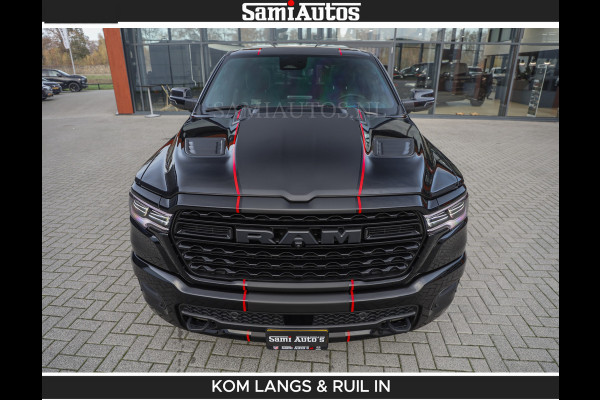 Dodge Ram LIMITED 2026 5.7 V8 HEMI | MAXIMAAL UITGERUST | DUBBELE CABINE | 5 PERSOONS | DC | Allernieuwste Limited uitvoering – volledig uitgerust met alle opties, inclusief MWK en normale laadbak Voorraad nr 3806