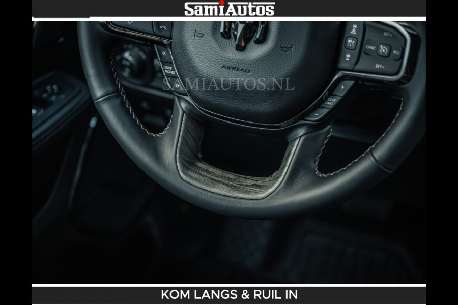 Dodge Ram LIMITED 2026 5.7 V8 HEMI | MAXIMAAL UITGERUST | DUBBELE CABINE | 5 PERSOONS | DC | Allernieuwste Limited uitvoering – volledig uitgerust met alle opties, inclusief MWK en normale laadbak Voorraad nr 3806