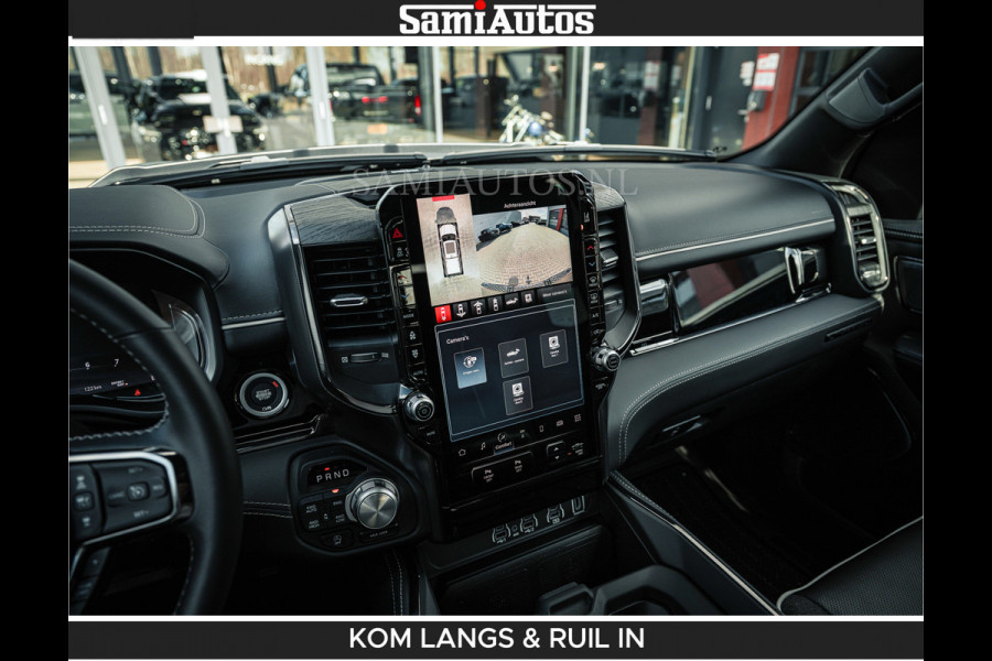 Dodge Ram LIMITED 2026 5.7 V8 HEMI | MAXIMAAL UITGERUST | DUBBELE CABINE | 5 PERSOONS | DC | Allernieuwste Limited uitvoering – volledig uitgerust met alle opties, inclusief MWK en normale laadbak Voorraad nr 3806