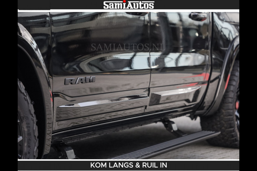 Dodge Ram LIMITED 2026 5.7 V8 HEMI | MAXIMAAL UITGERUST | DUBBELE CABINE | 5 PERSOONS | DC | Allernieuwste Limited uitvoering – volledig uitgerust met alle opties, inclusief MWK en normale laadbak Voorraad nr 3806