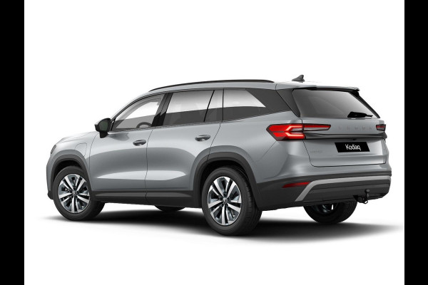 Škoda Kodiaq 1.5 TSI PHEV Edition 204 pk 6 versn. DSG | Sunset | Trekhaak |  18" lichtmetalen velgen Soira aero, zilver