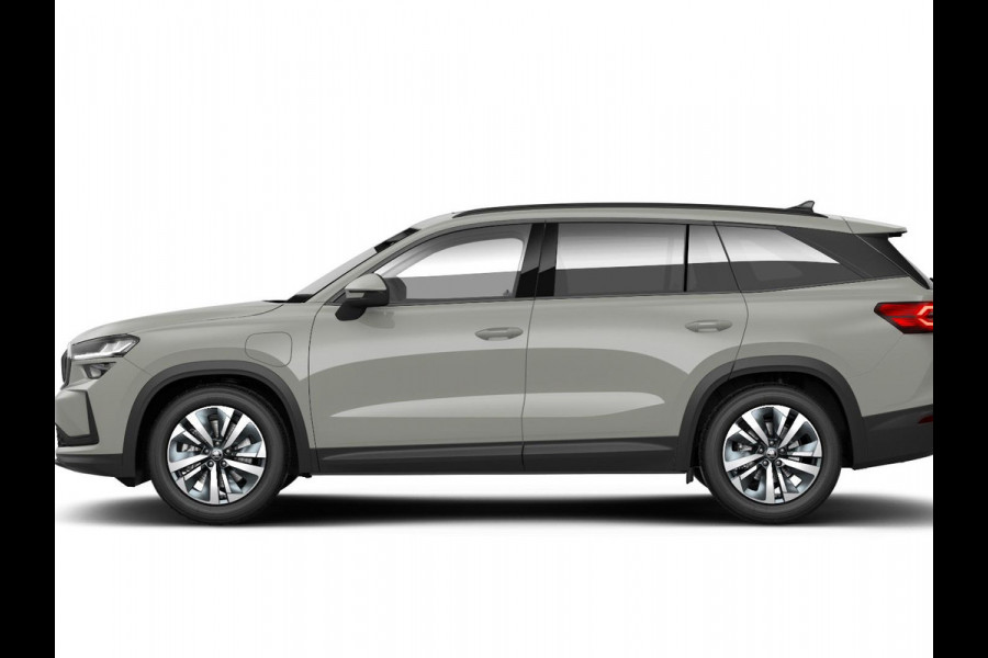 Škoda Kodiaq 1.5 TSI PHEV Edition 204 pk 6 versn. DSG | Sunset | Trekhaak | Panorama Dak |  18" lichtmetalen velgen Soira aero, zilver