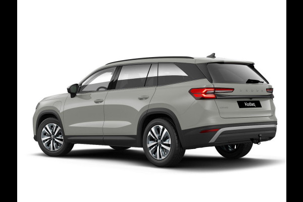 Škoda Kodiaq 1.5 TSI PHEV Edition 204 pk 6 versn. DSG | Sunset | Trekhaak | Panorama Dak |  18" lichtmetalen velgen Soira aero, zilver