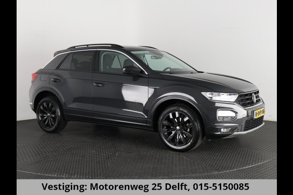 Volkswagen T-Roc 1.0 TSI STYLE 100% OH.GARANTIE TOT 10-2032* BLACKLINE .NAVI.PDC V+A.URANO GREY !