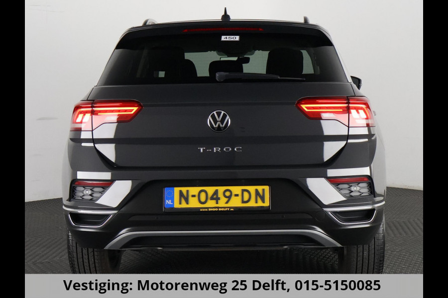 Volkswagen T-Roc 1.0 TSI STYLE 100% OH.GARANTIE TOT 10-2032* BLACKLINE .NAVI.PDC V+A.URANO GREY !
