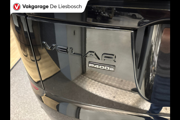 Land Rover Range Rover Velar 2.0 P400e SE/leer/pano/navi/camera/meridian/stoel verw/black edition