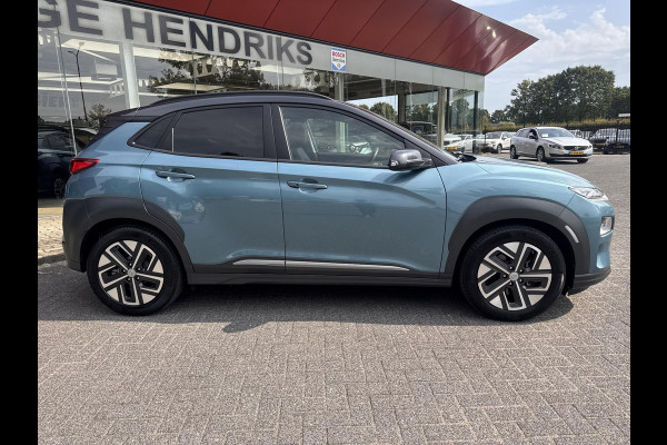 Hyundai Kona EV Premium 64 kWh | SOH: 95,4% | Full Options | 3 Fase | Warmtepomp | Two Tone | Afn. Trekhaak | Blindspot | | Leder |
