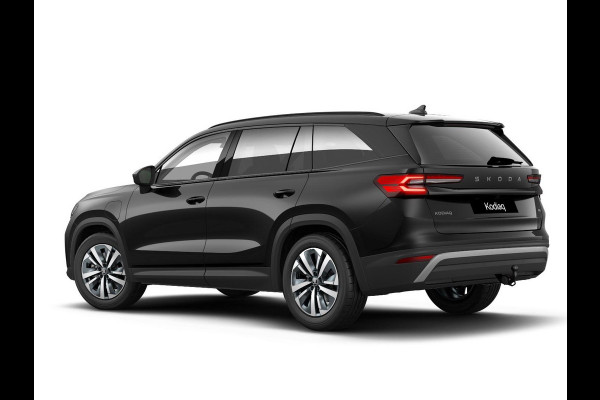Škoda Kodiaq 1.5 TSI PHEV Business Edition 204 pk 6 versn. DSG | Sunset | Trekhaak | Velgen: 18" lichtmetalen velgen Soira aero, zilver