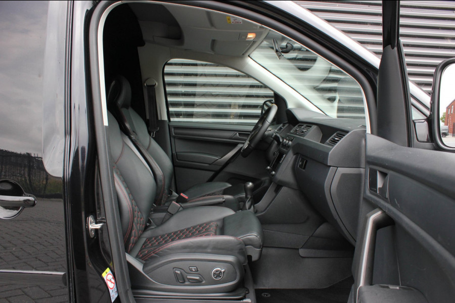 Volkswagen Caddy 2.0 TDI L1H1 185PK JB- EDITION / 87DKM / NIEUWSTAAT / TREKHAAK / ELEK- PAKKET / LEDEREN BEKLEDING / APPLE CARPLAY