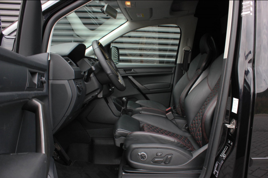 Volkswagen Caddy 2.0 TDI L1H1 185PK JB- EDITION / 87DKM / NIEUWSTAAT / TREKHAAK / ELEK- PAKKET / LEDEREN BEKLEDING / APPLE CARPLAY