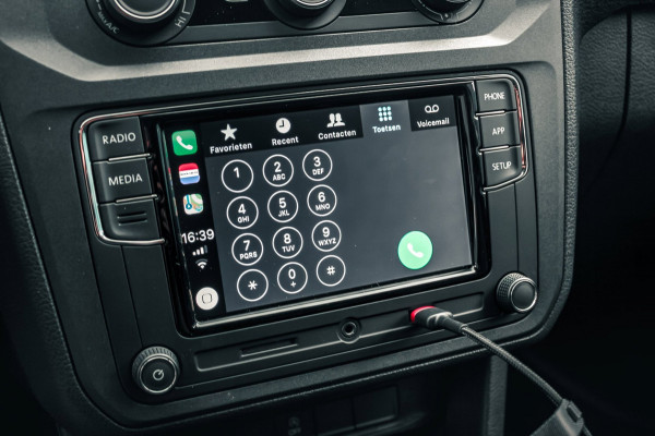 Volkswagen Caddy 2.0 TDI L1H1 185PK JB- EDITION / 87DKM / NIEUWSTAAT / TREKHAAK / ELEK- PAKKET / LEDEREN BEKLEDING / APPLE CARPLAY
