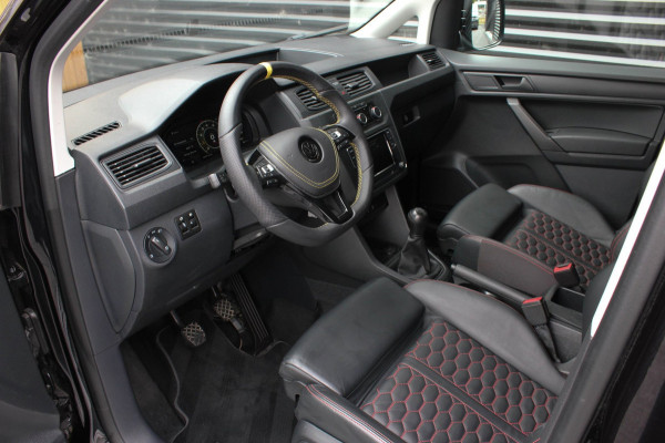 Volkswagen Caddy 2.0 TDI L1H1 185PK JB- EDITION / 87DKM / NIEUWSTAAT / TREKHAAK / ELEK- PAKKET / LEDEREN BEKLEDING / APPLE CARPLAY