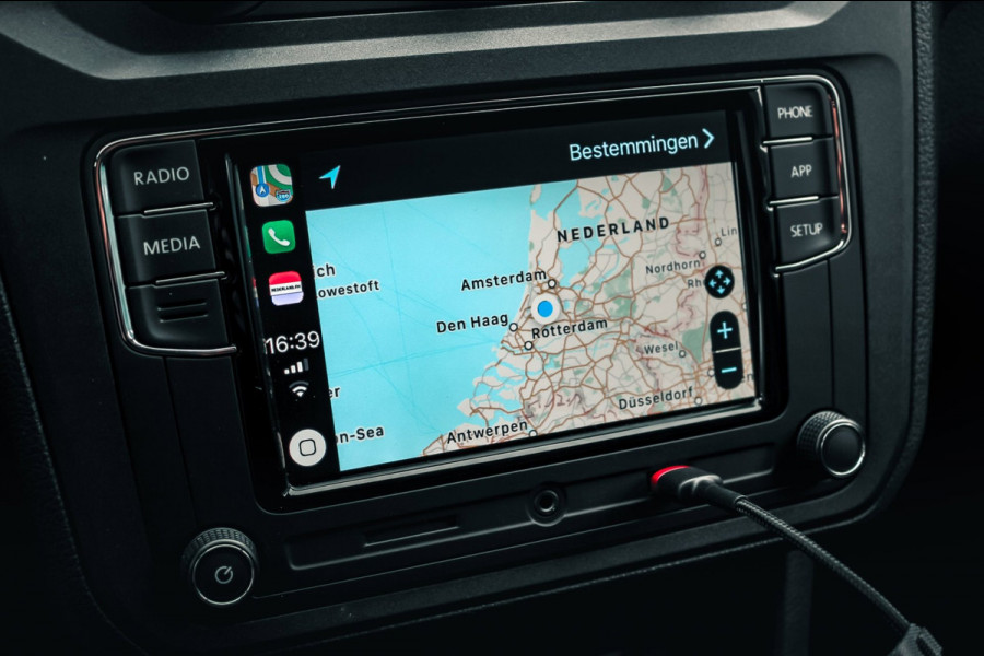 Volkswagen Caddy 2.0 TDI L1H1 185PK JB- EDITION / 87DKM / NIEUWSTAAT / TREKHAAK / ELEK- PAKKET / LEDEREN BEKLEDING / APPLE CARPLAY