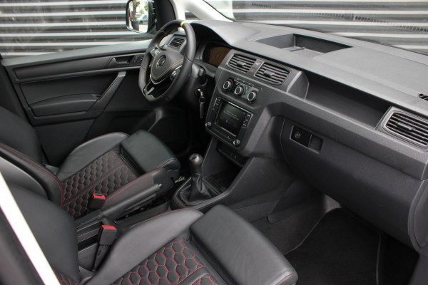 Volkswagen Caddy 2.0 TDI L1H1 185PK JB- EDITION / 87DKM / NIEUWSTAAT / TREKHAAK / ELEK- PAKKET / LEDEREN BEKLEDING / APPLE CARPLAY