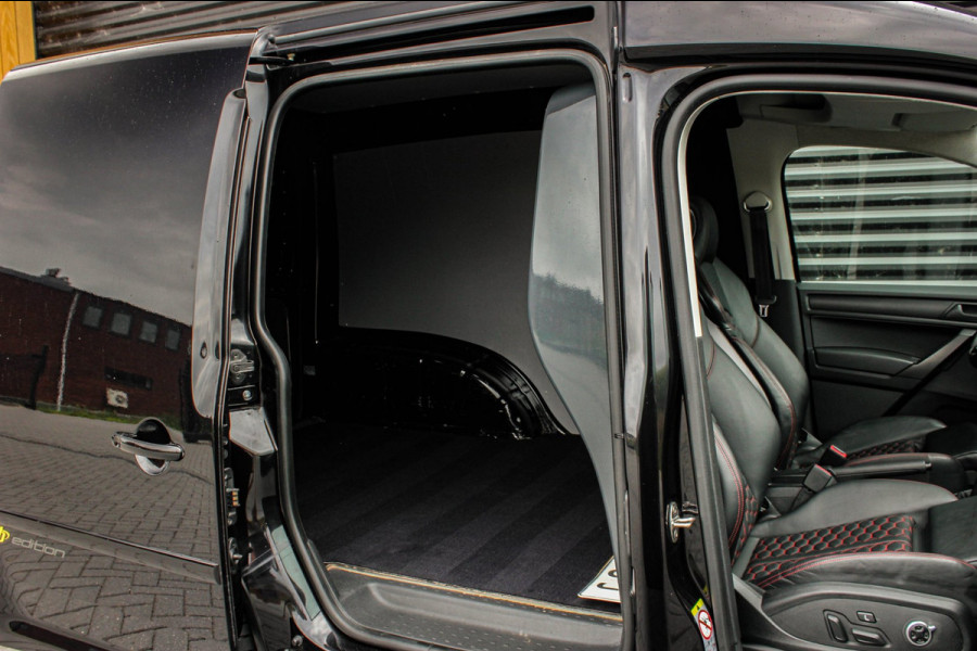 Volkswagen Caddy 2.0 TDI L1H1 185PK JB- EDITION / 87DKM / NIEUWSTAAT / TREKHAAK / ELEK- PAKKET / LEDEREN BEKLEDING / APPLE CARPLAY