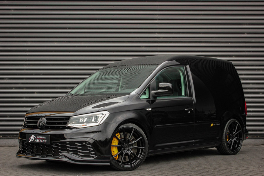 Volkswagen Caddy 2.0 TDI L1H1 185PK JB- EDITION / 87DKM / NIEUWSTAAT / TREKHAAK / ELEK- PAKKET / LEDEREN BEKLEDING / APPLE CARPLAY