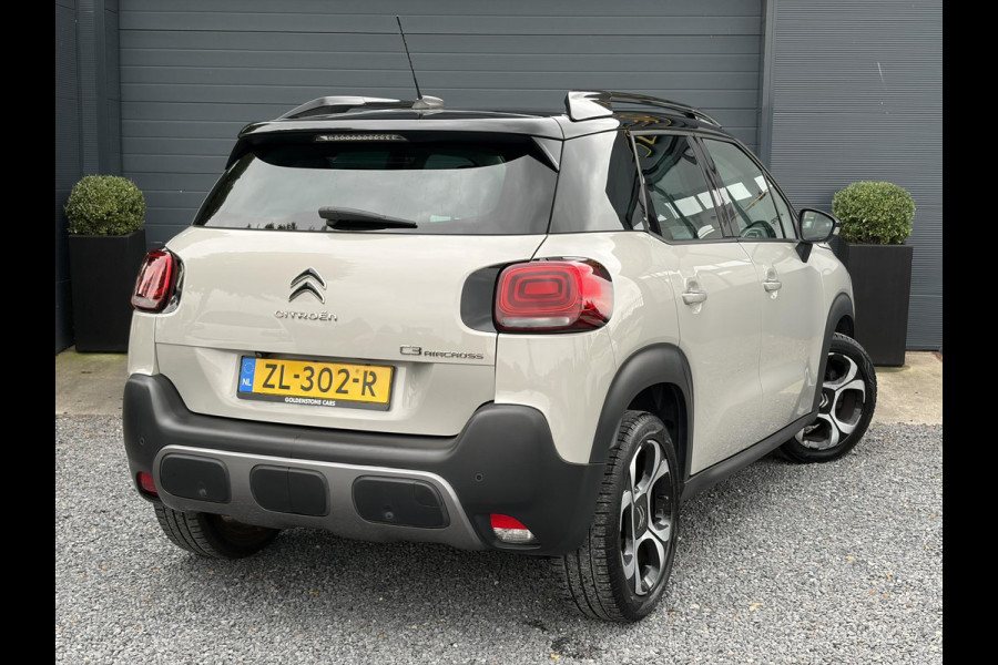 Citroën C3 Aircross 1.2 PureTech S&S Shine 1e Eigenaar l D-riem vv in 07-07-2025 l 360°Camera l Navi l Carplay l Net beurt gehad l Keyless l 17''Lmv l Rijstrooksensor l 110pk l Pdc V+A l 6 Bak l N.A.P l Apk tot 07-2027