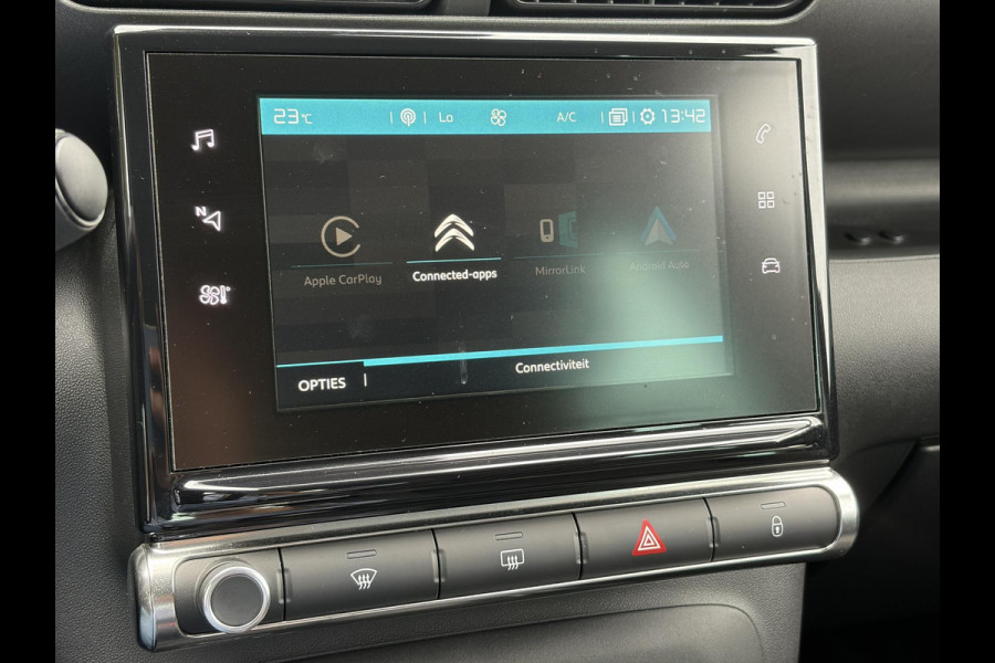 Citroën C3 Aircross 1.2 PureTech S&S Shine 1e Eigenaar l D-riem vv in 07-07-2025 l 360°Camera l Navi l Carplay l Net beurt gehad l Keyless l 17''Lmv l Rijstrooksensor l 110pk l Pdc V+A l 6 Bak l N.A.P l Apk tot 07-2027