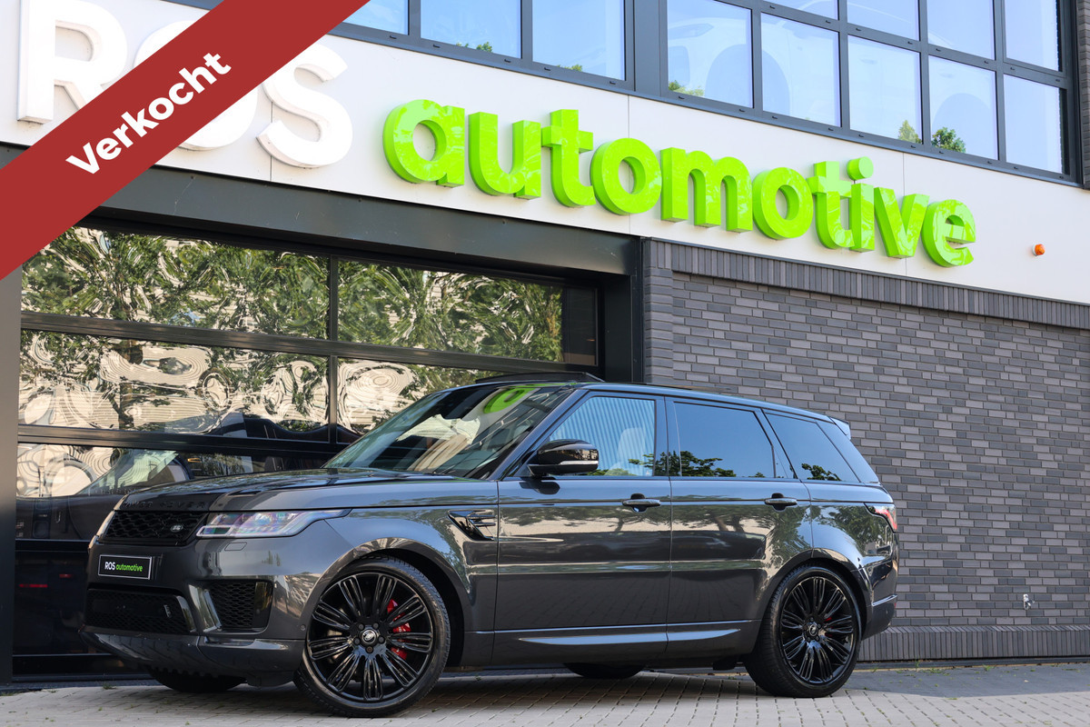 Land Rover Range Rover Sport P400e HSE Dynamic Stealth | NAP | PANO | CUSTOM INTERIEUR | MERIDIAN | MEMORY | HUD | SOFT-CLOSE |