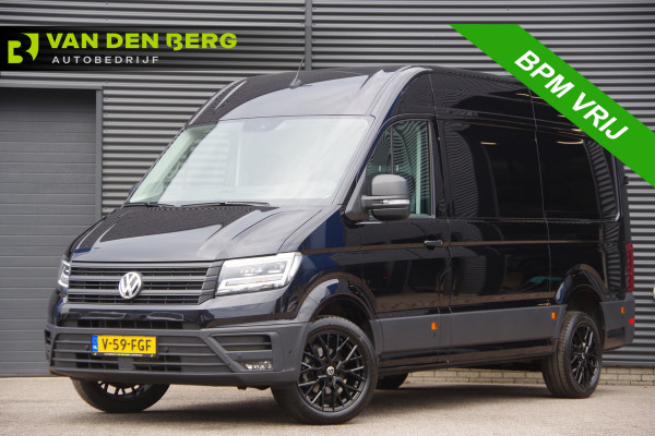 Volkswagen Crafter 35 2.0 TDI L3H3(L2H2) 3-ZITS, 177PK AUT. LED, TREKHAAK, STOELVERWARMING, ADAPT. CRUISE, CAMERA, NAVI, AIRCO, PARKEERSENSOREN, NL