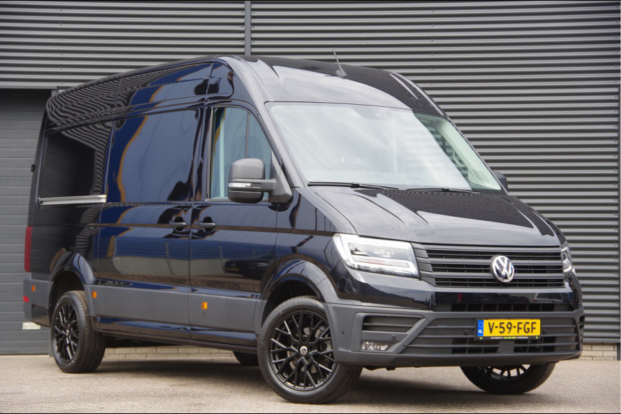 Volkswagen Crafter 35 2.0 TDI L3H3(L2H2) 3-ZITS, 177PK AUT. LED, TREKHAAK, STOELVERWARMING, ADAPT. CRUISE, CAMERA, NAVI, AIRCO, PARKEERSENSOREN, NL