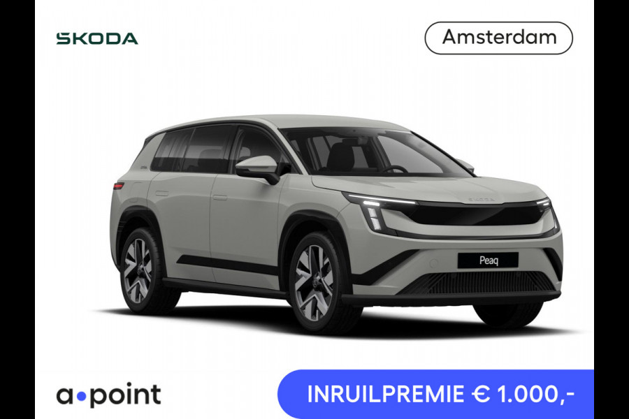 Škoda Peaq 90 Business Edition 286 pk | Convenience Pakket | Trekhaak | Winter pakket | Interieur 'Lodge' | 20" lichtmetalen velgen "Mustela" zwart gepolijst
