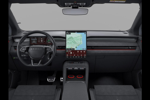 Škoda Peaq 90 Sportline 7p. 286 pk | Panorama Dak | Derde zitrij | Trekhaak | Winter Pakket | Zwart Dak |  21" lichtmetalen velgen "Dugong" zwart gepolijst