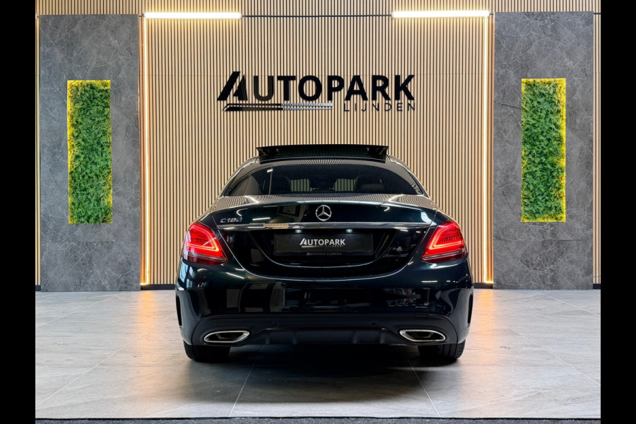 Mercedes-Benz C-Klasse 180 Premium Plus Pack PANO|BURMESTER|HuD|360 CAM|MEMORY|SFEERVERLICHTING|AUTO PILOT|DEALER ONDERHOUDEN|VOL!