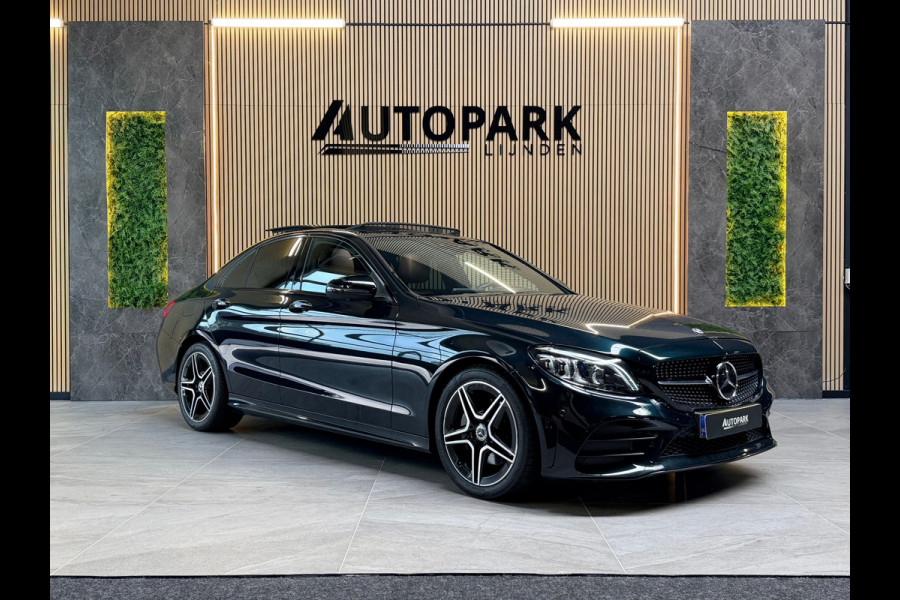 Mercedes-Benz C-Klasse 180 Premium Plus Pack PANO|BURMESTER|HuD|360 CAM|MEMORY|SFEERVERLICHTING|AUTO PILOT|DEALER ONDERHOUDEN|VOL!