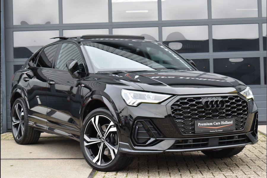 Audi Q3 Sportback 45 TFSI e S-Line 245 Pk Pano Sonos 360 Leder Matrix Trekhaak Keyless ACC 20 Inch