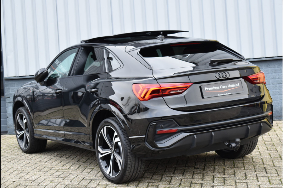 Audi Q3 Sportback 45 TFSI e S-Line 245 Pk Pano Sonos 360 Leder Matrix Trekhaak Keyless ACC 20 Inch