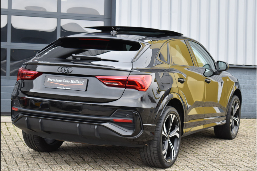 Audi Q3 Sportback 45 TFSI e S-Line 245 Pk Pano Sonos 360 Leder Matrix Trekhaak Keyless ACC 20 Inch