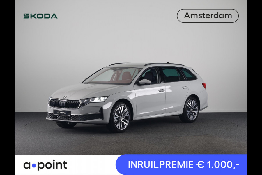 Škoda Octavia Combi 1.5 TSI MHEV Business Edition Plus 150 pk 7 versn. DSG | Winter Pakket | Trekhaak |  Lichtmetalen velgen 18" Lerna Antraciet