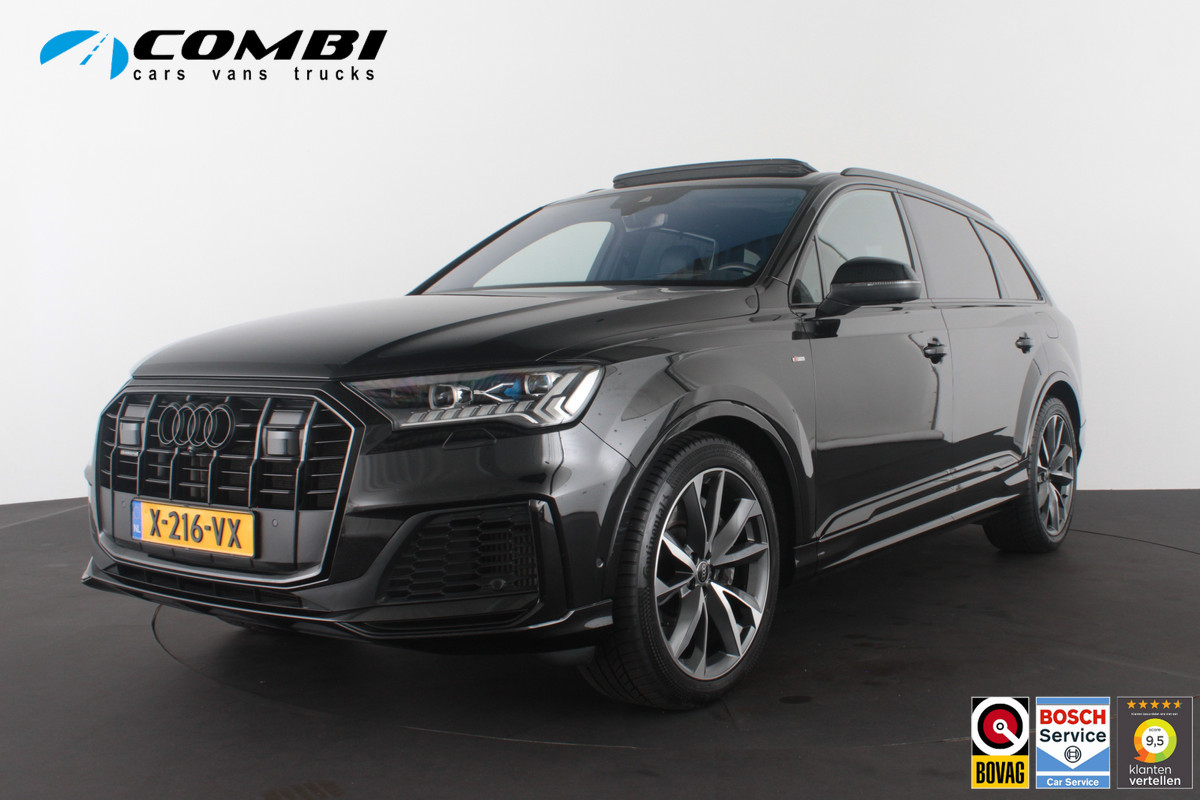 Audi Q7 55 TFSI e quattro S line > (Full Option) Nacht/Lazer/Pano./Ventialtie/360/Head up.....