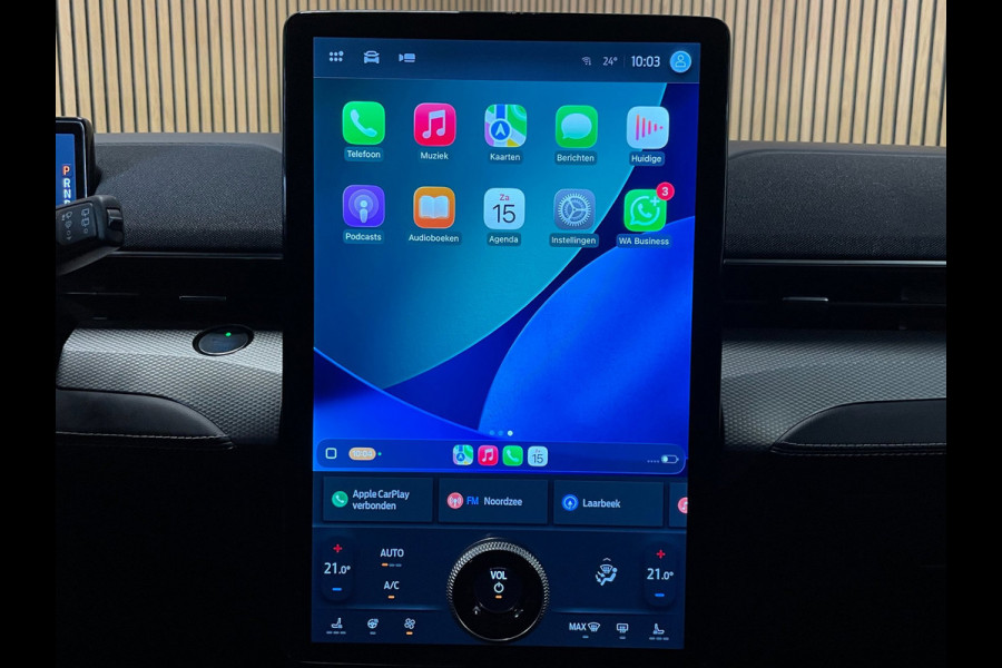 Ford Mustang Mach-E RWD 75 kWh|96% SOH|440 KM WLTP|VOLLEDER|STOEL+STUURVERWARMING|ACC|APPLE CARPLAY|CAMERA|NAP|NL-AUTO|INCL.BTW|
