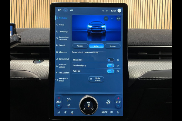 Ford Mustang Mach-E RWD 75 kWh|96% SOH|440 KM WLTP|VOLLEDER|STOEL+STUURVERWARMING|ACC|APPLE CARPLAY|CAMERA|NAP|NL-AUTO|INCL.BTW|