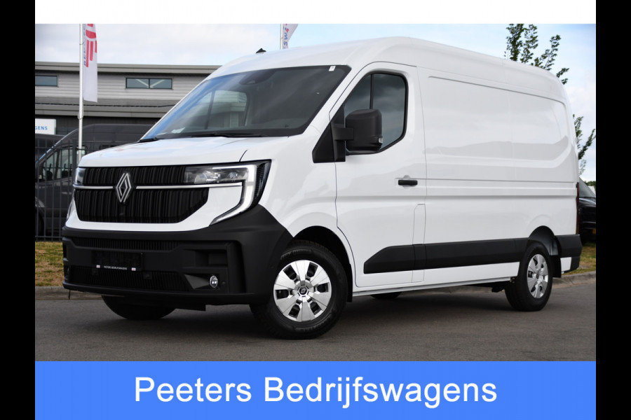 Renault Master E-Tech T35 L2H2 Extra long range 87 kWh Camera, Cruise, Carplay, LED, Clima, Stoelverwarming, Laadruimte Betimmering, 143pk, Virtual, Sensoren, Uniek!