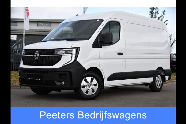 Renault Master E-Tech T35 L2H2 Extra long range 87 kWh Camera, Cruise, Carplay, LED, Clima, Stoelverwarming, Laadruimte Betimmering, 143pk, Virtual, Sensoren, Uniek!