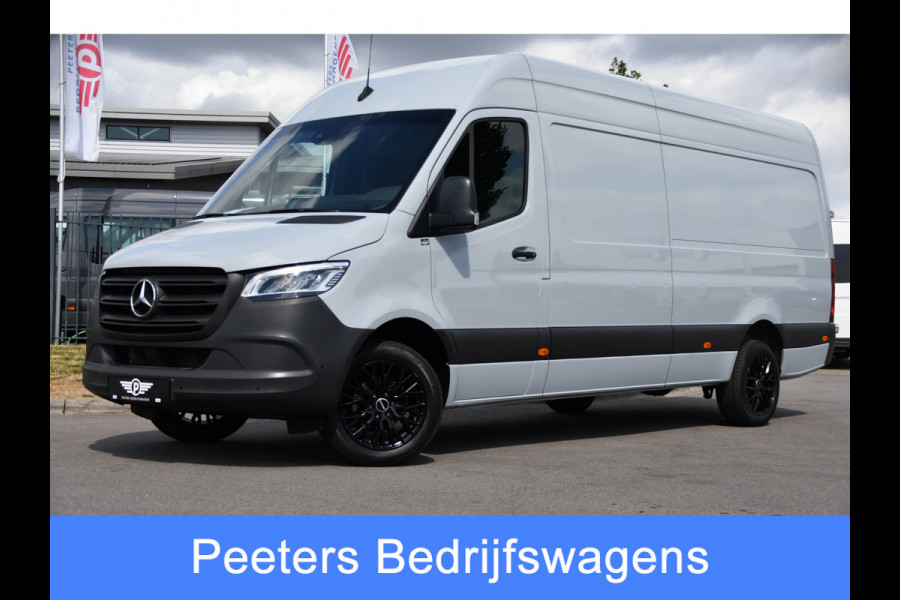 Mercedes-Benz Sprinter 317 1.9 CDI L3H2 RWD PB Edition NIEUW STAAT! Adaptieve Cruise, Camera, Carlay, LED, Standkachel, 170pk, Stoelverwarming, Dodehoek, Automaat, 3 Zitplaatsen, Uniek!