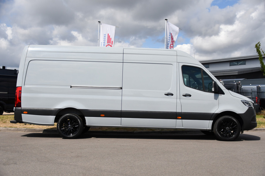 Mercedes-Benz Sprinter 317 1.9 CDI L3H2 RWD PB Edition NIEUW STAAT! Adaptieve Cruise, Camera, Carlay, LED, Standkachel, 170pk, Stoelverwarming, Dodehoek, Automaat, 3 Zitplaatsen, Uniek!