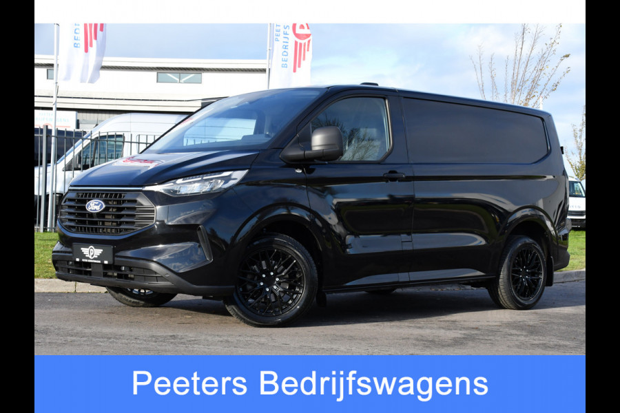 Ford Transit Custom 300 2.0 TDCI L1H1 Black Edition Virtual, Cruise, Carplay, Camera, LED, Automaat, 136pk, Stoelverwarming, Multimedia, Uniek!