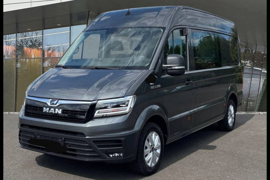 MAN TGE 3.180 35 2.0 L3H3 DC PB Edition Camera, Cruise, Carplay, LED, Automaat, Stoelverwarming, Leder, Trekhaak, Sensoren, Uniek!