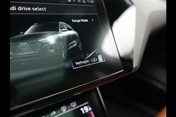 Audi Q8 e-tron 50 quattro S Line 95 kWh 340pk Dealer O.H | Luchtvering | Trekhaak Afn. | Adaptive Cruise | Bang & Olufsen | Head Up | 360 Camera | Lederen Sportstoelen & Stuur Verwarmd | Keyless | Apple Carplay | BLIS | Virtual | Navigatie | DAB | 21"L.M |