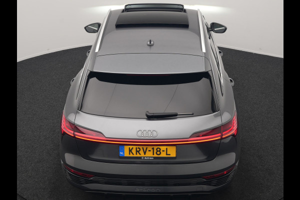 Audi Q8 e-tron 50 quattro S Line 95 kWh 340pk Dealer O.H | Luchtvering | Trekhaak Afn. | Adaptive Cruise | Bang & Olufsen | Head Up | 360 Camera | Lederen Sportstoelen & Stuur Verwarmd | Keyless | Apple Carplay | BLIS | Virtual | Navigatie | DAB | 21"L.M |