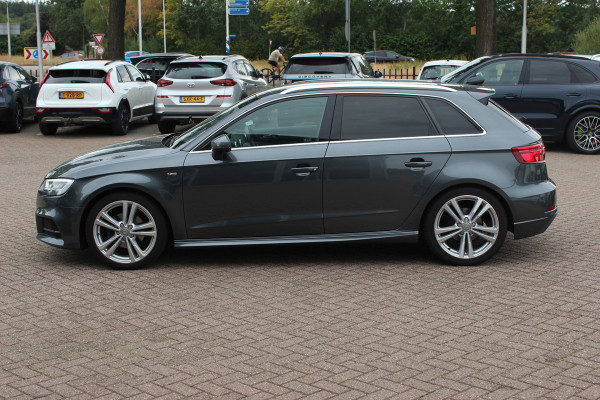 Audi A3 Sportback 1.0 TFSI Sport S Line Edition / Trekhaak / Navigatie / Parkeerhulp achter / Sportstoelen / Cruise Control / LED Koplampen