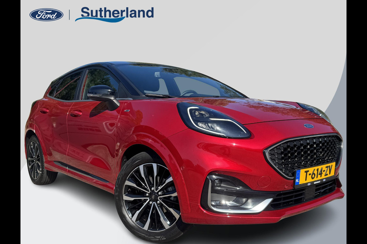 Ford Puma 1.0 EcoBoost Hybrid ST-Line X 125pk B&O Audio | Afneembare Trekhaak | Lederen Bekleding | Adaptieve Cruise | Winterpack | BLIS
